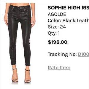 AGOLDE jeans size 24!!
